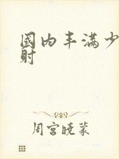 国内丰满少妇内射