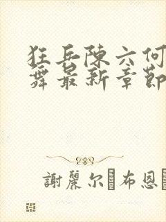 狂兵陈六何沈轻舞最新章节