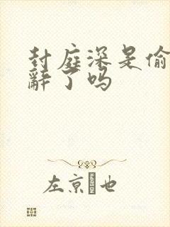 封庭深是偷亲容辞了吗