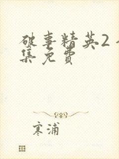 破事精英2 全集免费