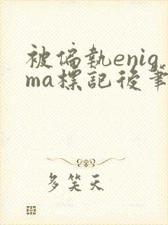被偏执enigma标记后笔趣阁