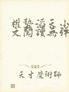 权势滔天小说全文阅读无弹窗封面