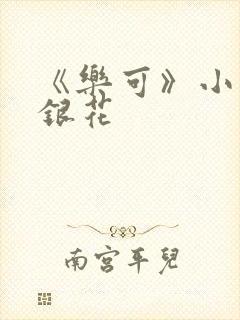 《乐可》小说金银花