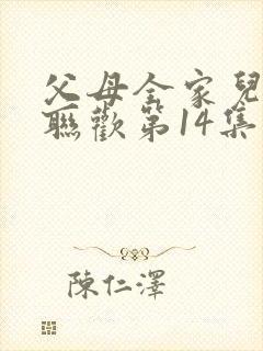 父母全家儿女大联欢第14集