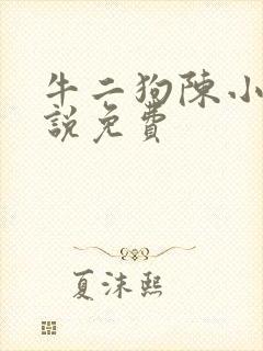 牛二狗陈小燕小说免费