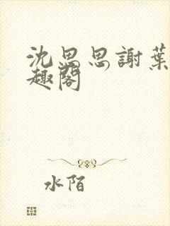 沈思思谢叶明笔趣阁