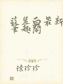 苏慕白最新更新笔趣阁