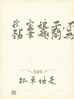 我家娘子,不对劲笔趣阁无错版