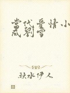 当代爱情小说刘成刘雪封面