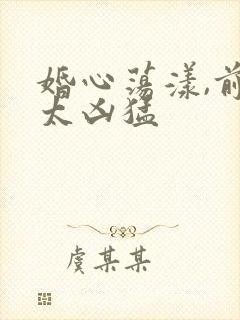 婚心荡漾,前夫太凶猛