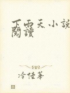 下雨天小说免费阅读封面