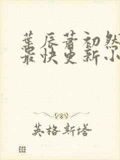 叶辰萧初然最新最快更新小说