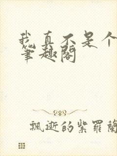 我真不是个文青笔趣阁