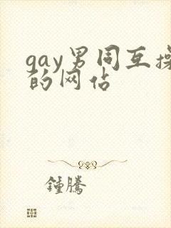 gay男同互操的网站