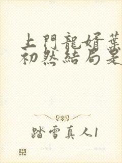 上门龙婿叶辰萧初然结局是什么