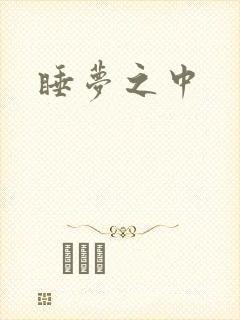 睡梦之中封面