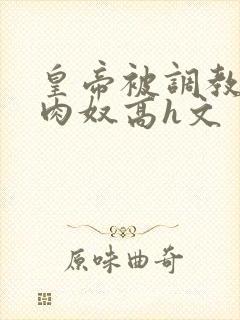 皇帝被调教成大肉奴高h文封面