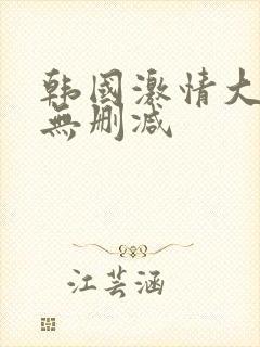 韩国激情大合集无删减