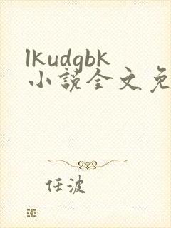 lkudgbk小说全文免费阅读笔趣阁无弹窗