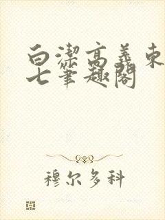 白洁高义东子老七笔趣阁封面