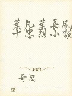 叶凡叶长风一门十忠烈小说书名