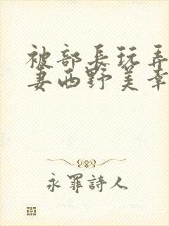 被部长玩弄的人妻西野美幸