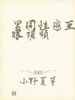 男同性恋互操屁眼视频