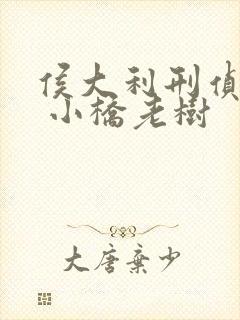 侯大利刑侦笔记 小桥老树