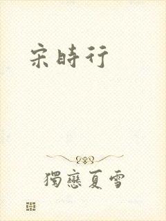 宋时行封面