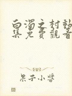 白浊之村动漫全集免费观看高清