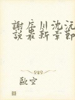 谢序川沈沅珠小说最新章节免费阅读