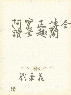 阿宾正传全文阅读笔趣阁