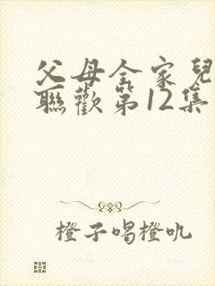 父母全家儿女大联欢第12集