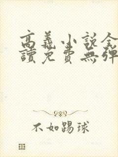 高义小说全文阅读免费无弹窗