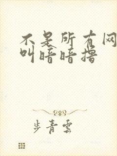 不是所有网站都叫暗暗撸