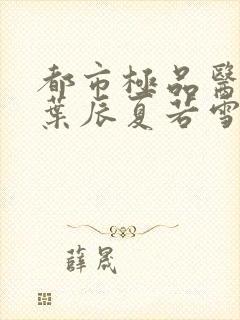 都市极品医神 叶辰夏若雪笔趣阁封面