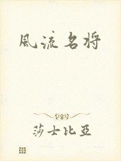 风流名将