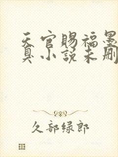 天官赐福墨香铜臭小说未删减完整版封面