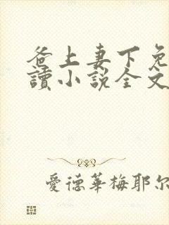 爸上妻下免费阅读小说全文