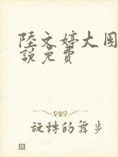 陆文婷大团圆小说免费