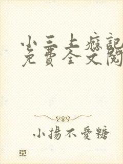 小三上瘾记小说免费全文阅读