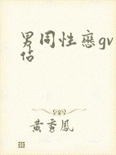 男同性恋gv网站