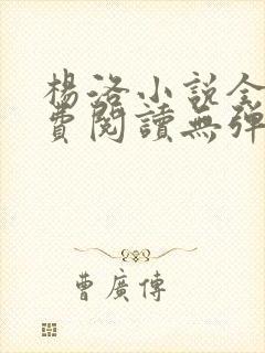 杨洛小说全文免费阅读无弹窗最新章节