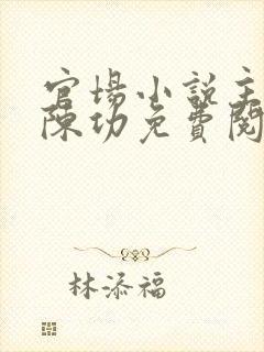 官场小说主人公陈功免费阅读