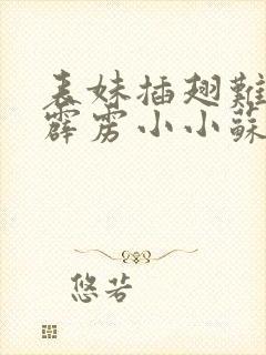 表妹插翅难飞 霹雳小小苏笔趣阁封面