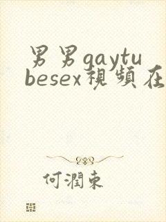 男男gaytubesex视频在线观看