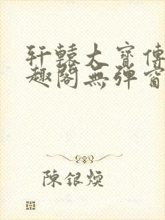 轩辕大宝传奇笔趣阁无弹窗封面