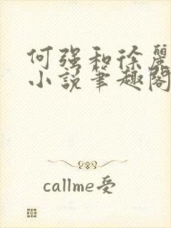 何强和徐丽丽的小说笔趣阁