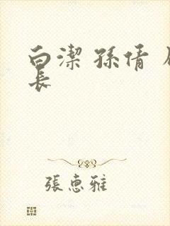 白洁 孙倩 局长