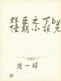 群臣之下by准佳期小说免费阅读笔趣阁封面